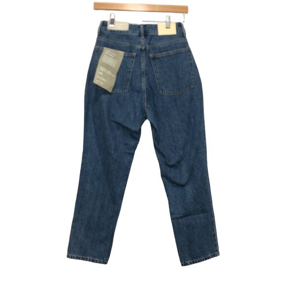 Everlane Womens The Curvy 90s Cheeky Straight Jean Blue Size 27 - Picture 2 of 7